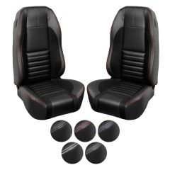 TMI Upholstery Sport R Series Seat With Seat Foam Mustang 1992-1993