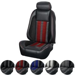 TMI Upholstery Sport R500 Series Seat With Seat Foam Lo-Back Black Mustang 1997-1998