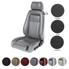 TMI Sport Seat Upholstery w/ Thigh Bolster Mustang 87-89