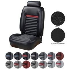 TMI Upholstery Mach 1 Style Standard Low Back Seats Mustang 1981-1993
