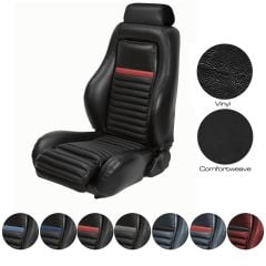 TMI Upholstery Mach 1 Style High Back Seats SVO Mustang 1984-1986