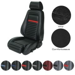 TMI Upholstery Mach 1 Style Sport High Back Seats Mustang 1987-1989