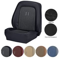TMI Upholstery with Comfortweave Inserts Sport Seat Deluxe Interior 1968 Mustang