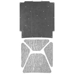 QuietRide Solutions AcoustiHood Smooth Underhood Cover Kit Mustang 65-66
