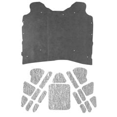 QuietRide Solutions AcoustiHood Smooth Underhood Cover Kit Mustang 05-09