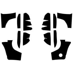 QuietRide Solutions AcoustiShield Complete Kit Hatchback Mustang 1979-1993