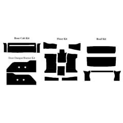 QuietRide Solutions Complete Insulation Kit Acoustishield F-100 1961-1964