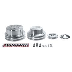 March Underdrive Pulley Kit High Water Flow Series Mustang 289/302/351W 1965-1969