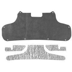 QuietRide Solutions Under Trunk Cover Kit AcoustiHood Smooth Coupe Mustang 2005-2009