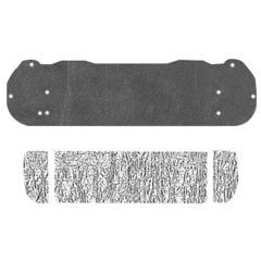 QuietRide Solutions Under Trunk Cover Kit AcoustiHood Smooth Fastback Mustang 1971-1973