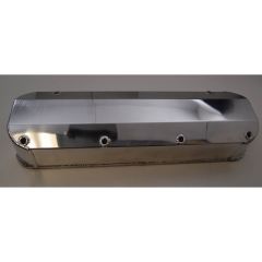 CJ Classics Valve Cover Polished Fabricated Aluminum Without Holes Pair 429/460