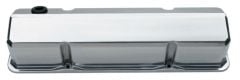 PROFORM Valve Covers Slant-Edge Plain Polished Aluminum Tall Pair 262-400 Small Block Engine
