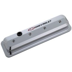 PROFORM Valve Cover Tall Chrome Slant-Edge W/ Recessed Logo Pair 305/307/327/350 Gen II Small Block Chevrolet C10 1987/ C/K Truck 1987-1998