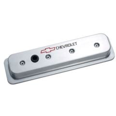 PROFORM Valve Cover Tall Polished W/ Recessed Logo Pair 305/307/327/350 Gen II Small Block Chevrolet C10 1987/ C/K Truck 1987-1998