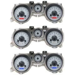 Dakota Digital Gauge Assembly VHX With Silver Alloy Style Face Mustang 1971-1973