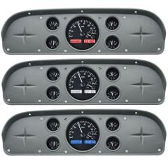 Dakota Digital Gauge System VHX With Black Alloy Style Face F-100 1957-1960
