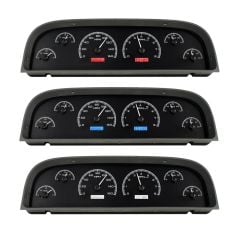 Dakota Digital Gauge System VHX With Black Alloy Style Face Chevrolet C10 1960-1963