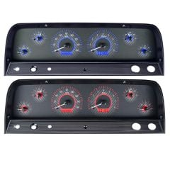 Dakota Digital Gauge System VHX With Carbon Fiber Style Face Chevrolet C10 1964-1966