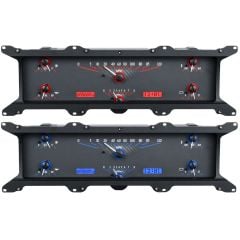 Dakota Digital Gauge System VHX Carbon Fiber Style Face F-100 1967-1972