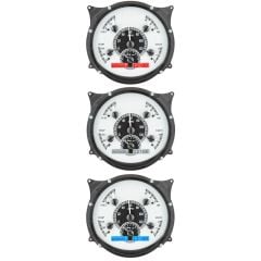 Dakota Digital Gauge System VHX Silver Alloy Style Face F-100 1961-1966