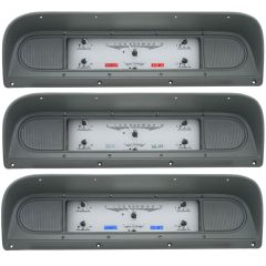 Dakota Digital Gauge System VHX With Silver Alloy-Style Face F-100 1967-1972
