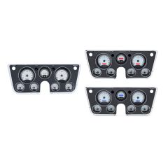 Dakota Digital Gauge System VHX With Silver Alloy Style Face And Digital Display Chevrolet C10 1967-1972