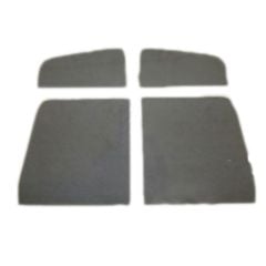 Glass Kit 6-Piece Smoked With Green-Tinted And Shaded Windshield For Wrap Around Rear Window F-100 1957-1960