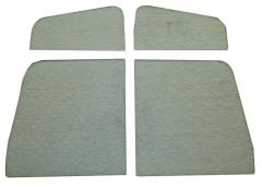 Door Glass Kit 4-Piece Green-Tinted Chevrolet C10 1960-1963