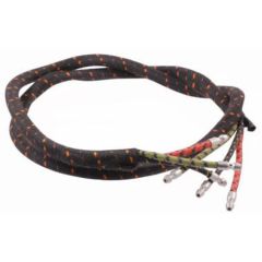 Headlight Crossover Wiring Harness Cloth-Wrapped With Red Tracer F-100 1948-1950