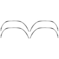 Wheel Opening Molding Aluminum Set F-100 1973-1979