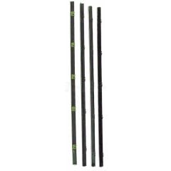 Truck Beltline Weatherstrip Molding Kit With Chrome Bead Chevrolet C10 1967-1972