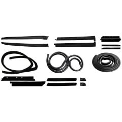 Complete Weatherstrip Kit W/ Mirror-On-Door Mustang Convertible 89