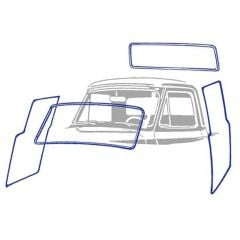 Cab Weatherstrip Kit Without Groove For Chrome F-100 1953-1955