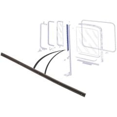 Vent Window Seal Rear Edge Pair F-100 1956