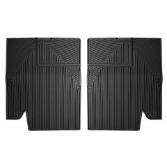 WeatherTech Rear Floor Mat All-Weather Black Pair SuperCrew F-150 2009-2014