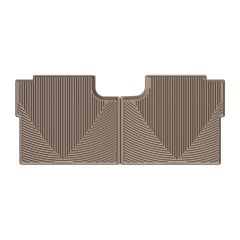 Weathertech Floor Mat All Weather Rubber Tan Rear F-150 2015-2018