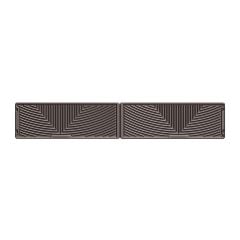 WeatherTech Floor Mat All Weather Under Seat Cargo Rubber Cocoa Rear SuperCrew F-150 2015-2018