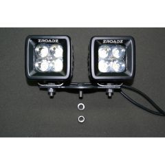 ZROADZ Brackets LED Pod Add-On Pair For ZROADZ Hood Hinges/ LED Light Bar Mounts