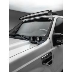 ZROADZ Hood Hinge Kit with (4) 3” LED Pod Lights Super Duty 2011-2016