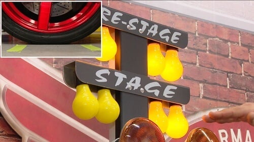 Staging Drag Racing