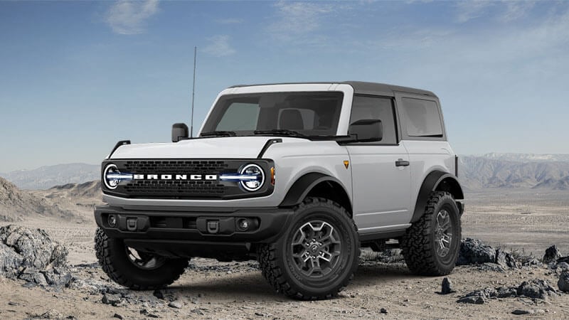 2026 Ford Bronco painted Avalanche Gray