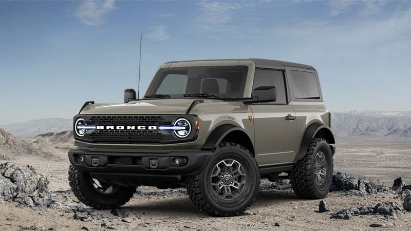 2026 Ford Bronco painted Marsh Gray