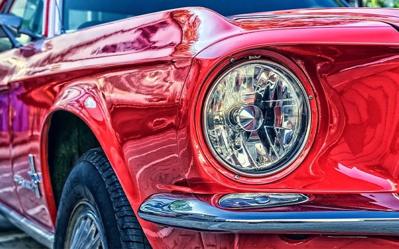 Ceramic-coated first generation Mustang
