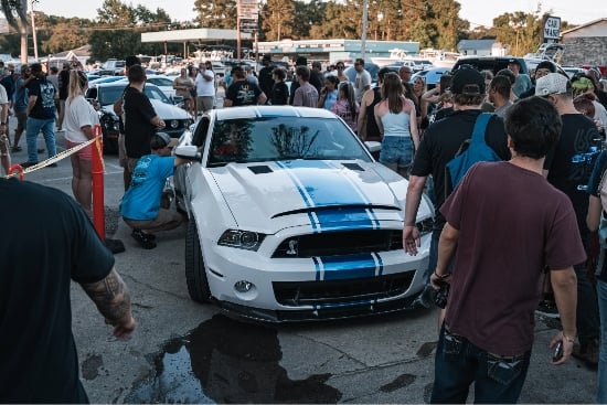 Car Meet Crowd