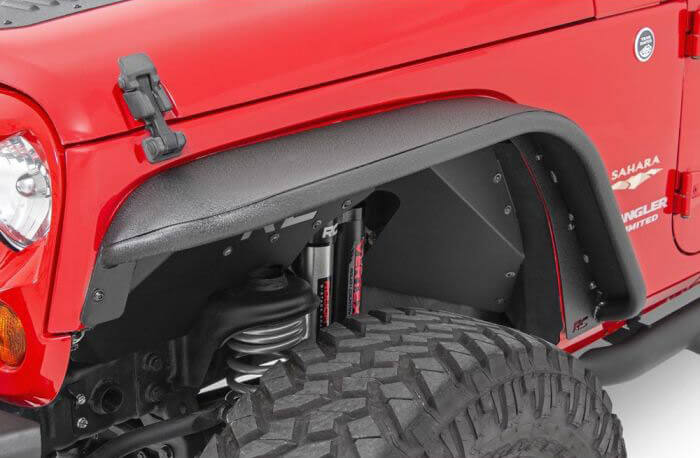 Wrangler With Flat Style Fender Flares