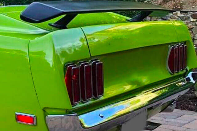 Groovy Green Mustang