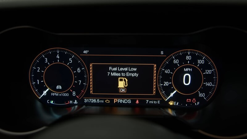S550 Mustang Gauge Cluster