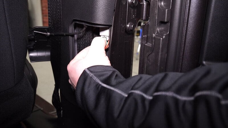 JL Wrangler Rear Door Removal