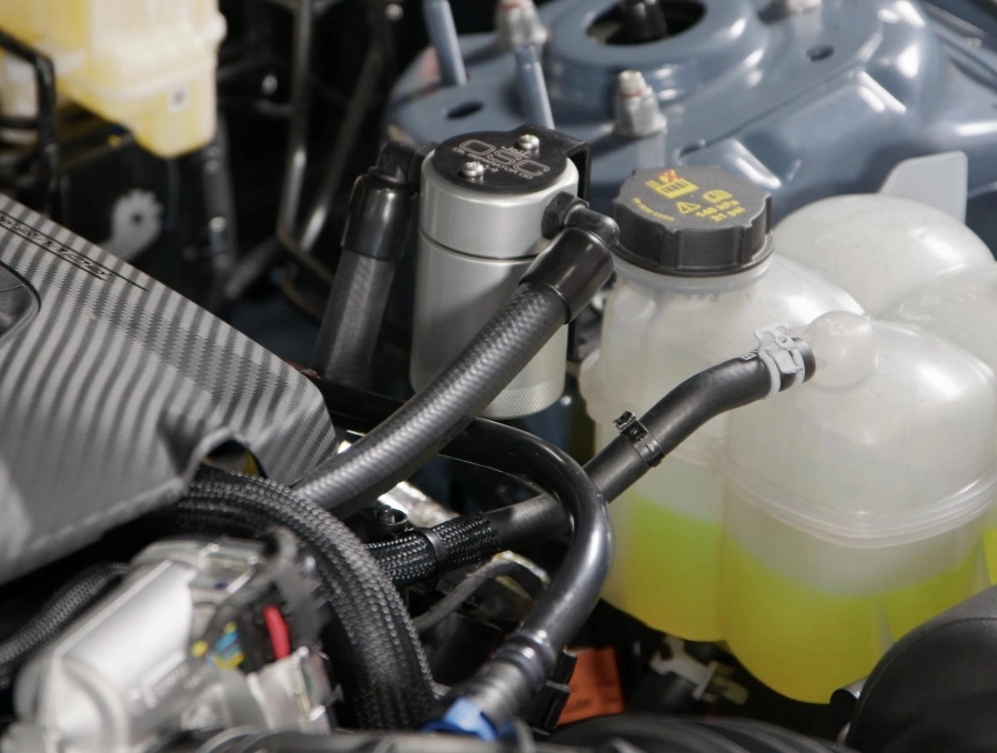 Oil Separator In a Ford Mustang