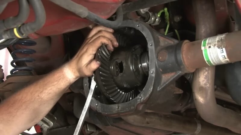 Removing the Differential Carrier on a Ford Mustang
